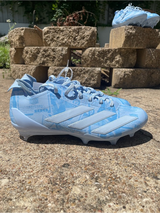 adidas Adizero Electric II Currency Neutral Blue Football Cleats main image 6